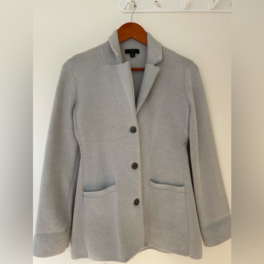 J Crew sweater blazer